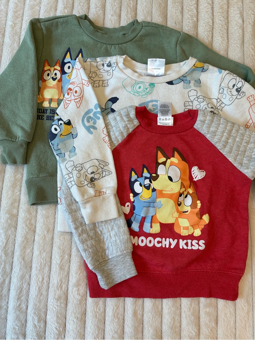 3 piece Bluey Sweatshirt Bundle | size 2T